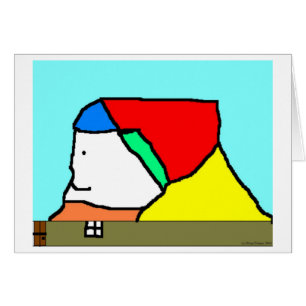 Face House card