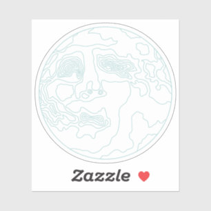 face in the moon
