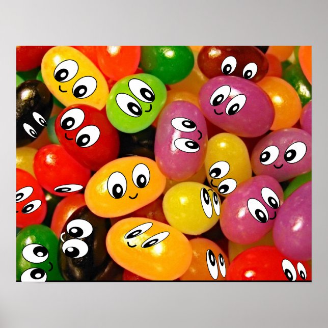 face jellybeans poster (Front)