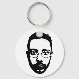 Face (keychain) key ring