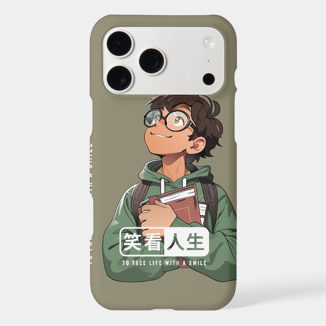 Face life with a smile | (Back)