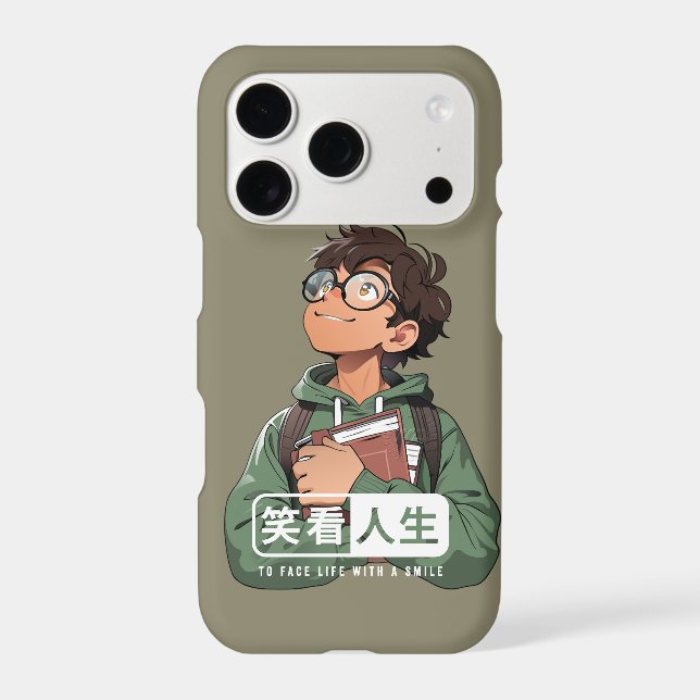 Face life with a smile | (Back)