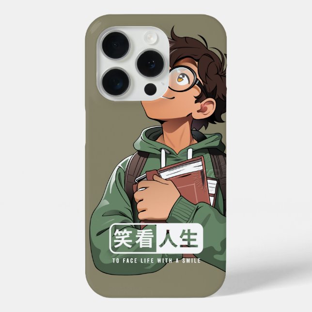 Face life with a smile | Case-Mate iPhone case (Back)