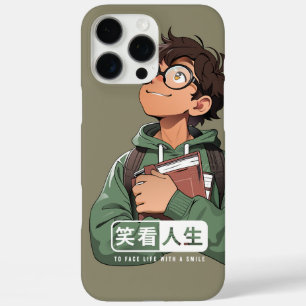 Face life with a smile   iPhone 16 pro max case