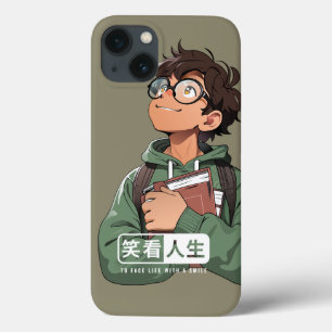 Face life with a smile iPhone 13 case
