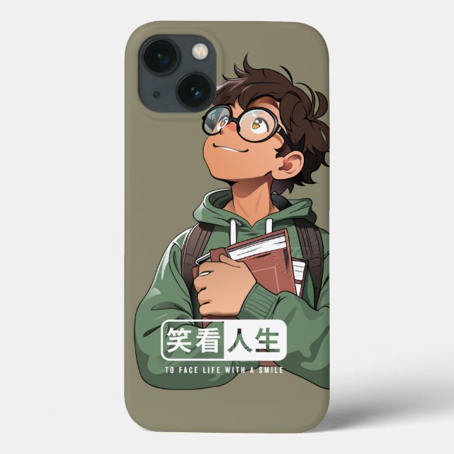 Face life with a smile | Case-Mate iPhone case (Back)