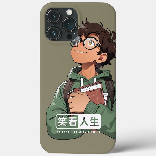 Face life with a smile | Case-Mate iPhone case (Back)