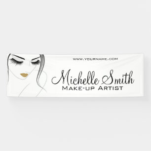 Face long lashes Lash Extensions Banner