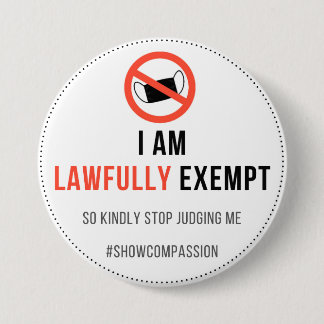 Face Mask Exept Badge