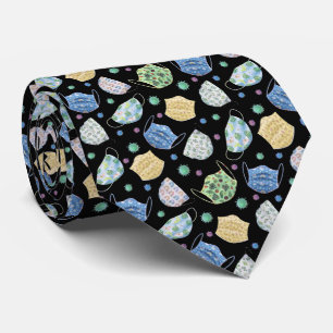 Face Mask Patter Fun Tie