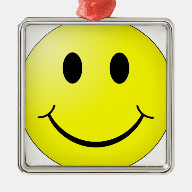 Face Metal Tree Decoration (Front)