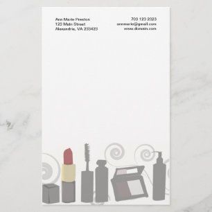 Face, Nails, Lashes Eye Makeup Cosmetologist Stationery