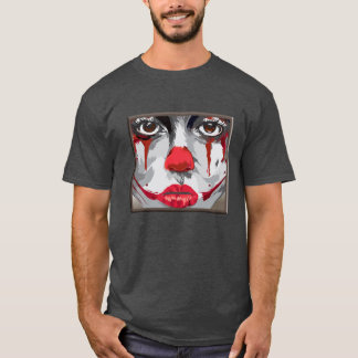 Face of a clown tees