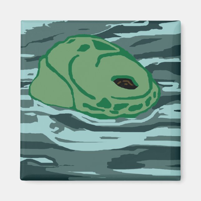 Face of a Honu magnet (Front)