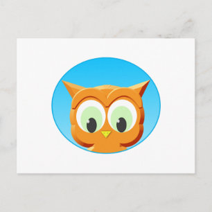 Face Of A Little Owl Postcard