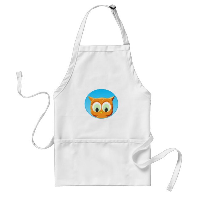Face Of A Little Owl Standard Apron (Front)
