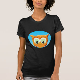 Face Of A Little Owl T-Shirt