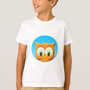 Face Of A Little Owl T-Shirt