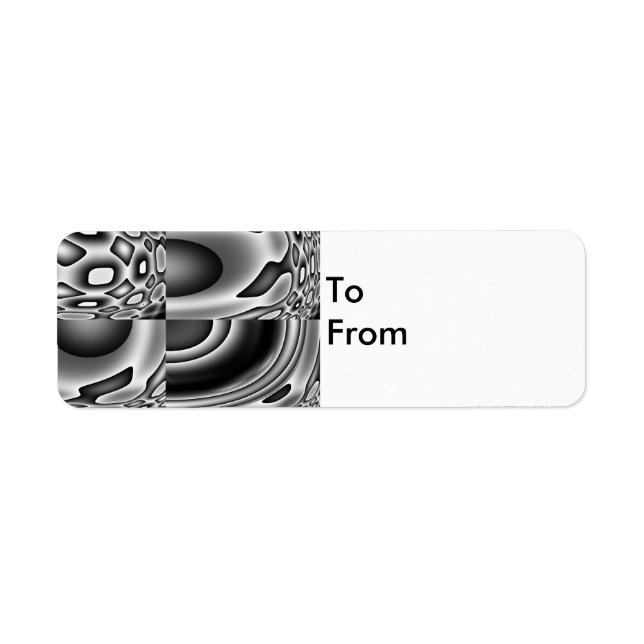 Face of Evil Custom Gift Tags (Front)