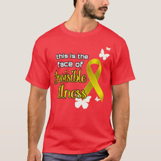 Face of Invisible Illness YELLOW T-Shirt
