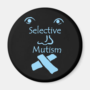 Face of Selective Mutism Magnet