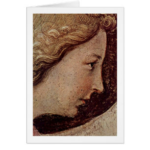 Face Of The Annunciation Angel By Fra Angelico