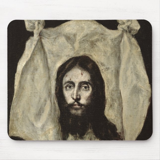 Face of the Christ Mouse Pad (Front)