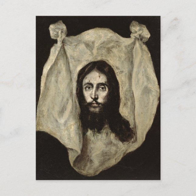 Face of the Christ Postcard (Front)