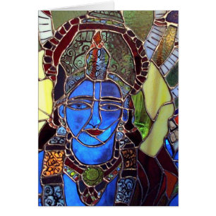 Face of Vishnu Card