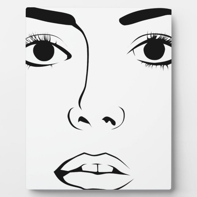 Face of Woman Plaque (Front)