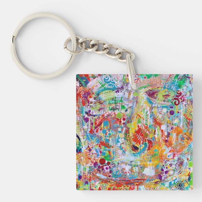 Face Off Keychain (Front)