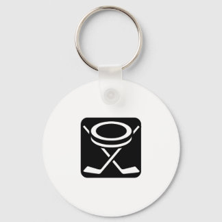 Face Off Puck Key Ring