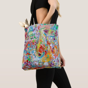 Face Off Tote Bag