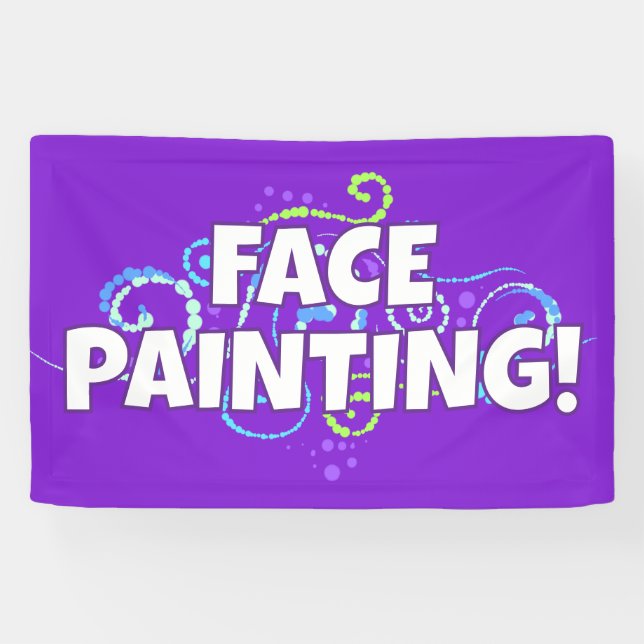 Face Painting Banner (Horizontal)