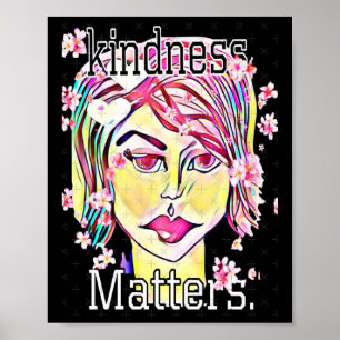 Face Pattern Poster
