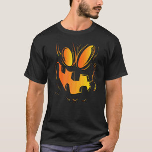 Face Pumpkin  For Kids Boys Men Costume Halloween T-Shirt