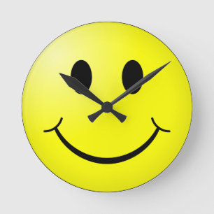 Face Round Clock