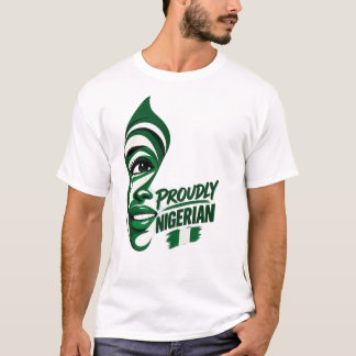 Face Speaks Proudly Nigerian T-Shirt