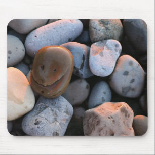 Face Stone Mouse Pad