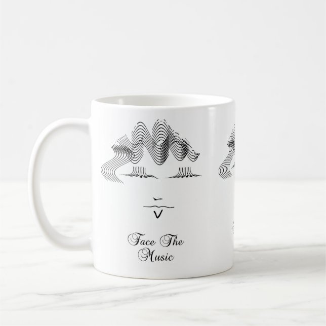 Face The Music Mug (Left)