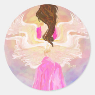 Face The Sun Angel Stickers