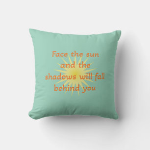 Face the sun cushion