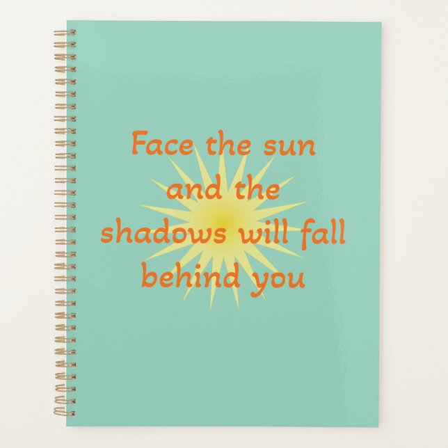 Face the sun planner (Front)