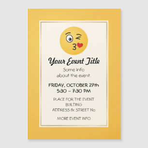 Face Throwing a Kiss