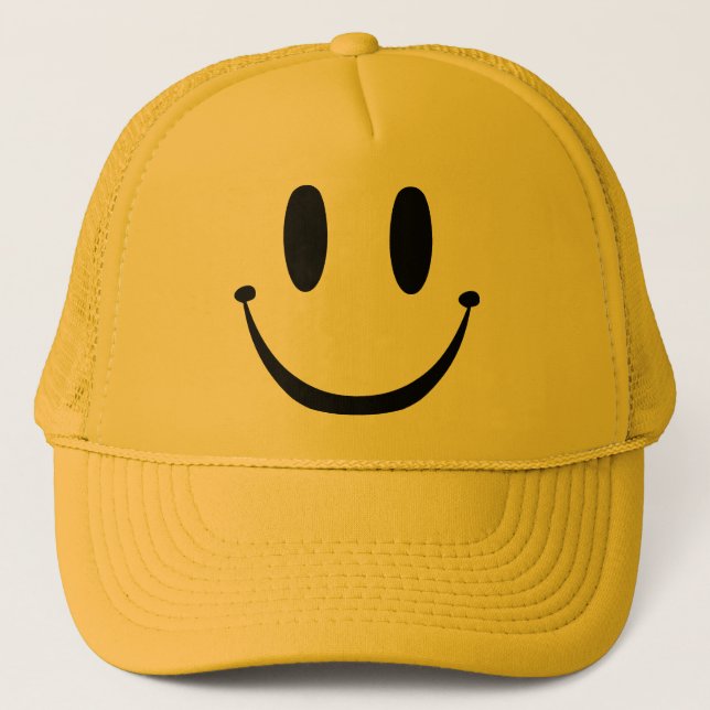 Face Trucker Hat (Front)