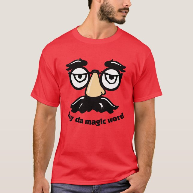 Face with Glasses T-Shirt (Front)