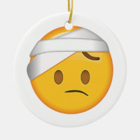 Face With Head-Bandage - Emoji