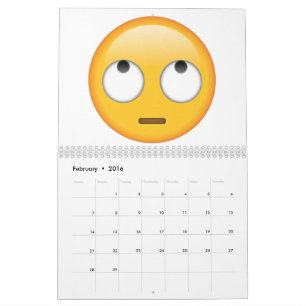 Face With Rolling Eyes - Emoji Calendar