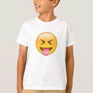 Face With Stuck Out Tongue & Tightly Closed Eyes T-Shirt