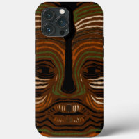 Face with Tribal Markings